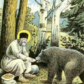 Преподобный серафим саровский, чудотворец (†1833)